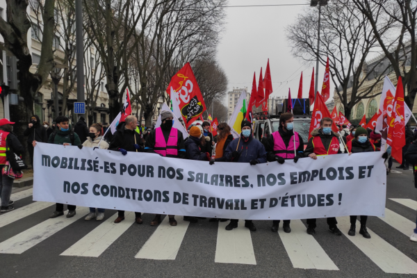 Lyon manifestation 27 janvier