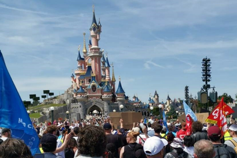 grève Disneyland Paris