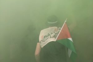 Palestine manifestation antifasciste