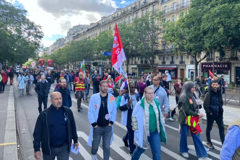 1er octobre 2024 manifestation interprofessionnelle