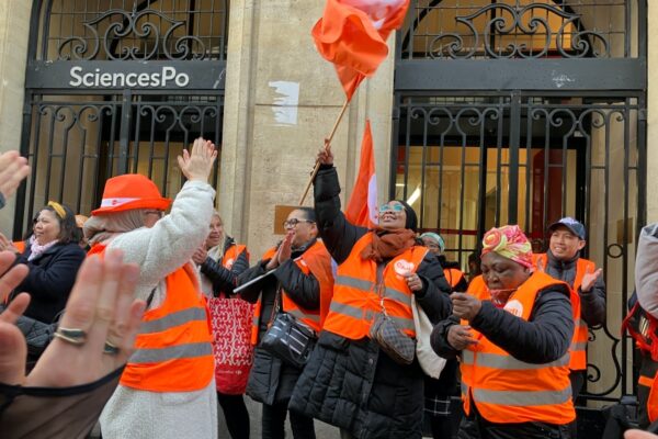 Grève ménage Sciences-Po