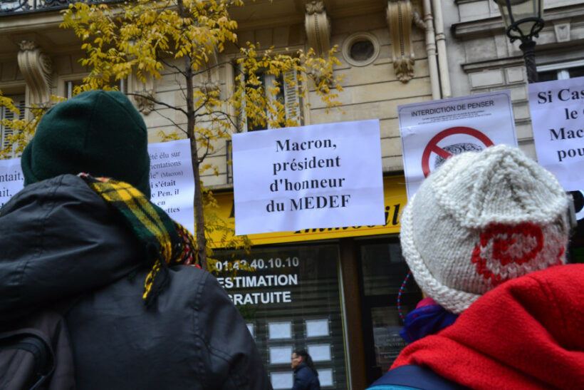 Medef, retraites