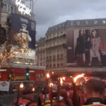 A la marche au flambeau de la CGT Commerce  contre « la casse sociale »